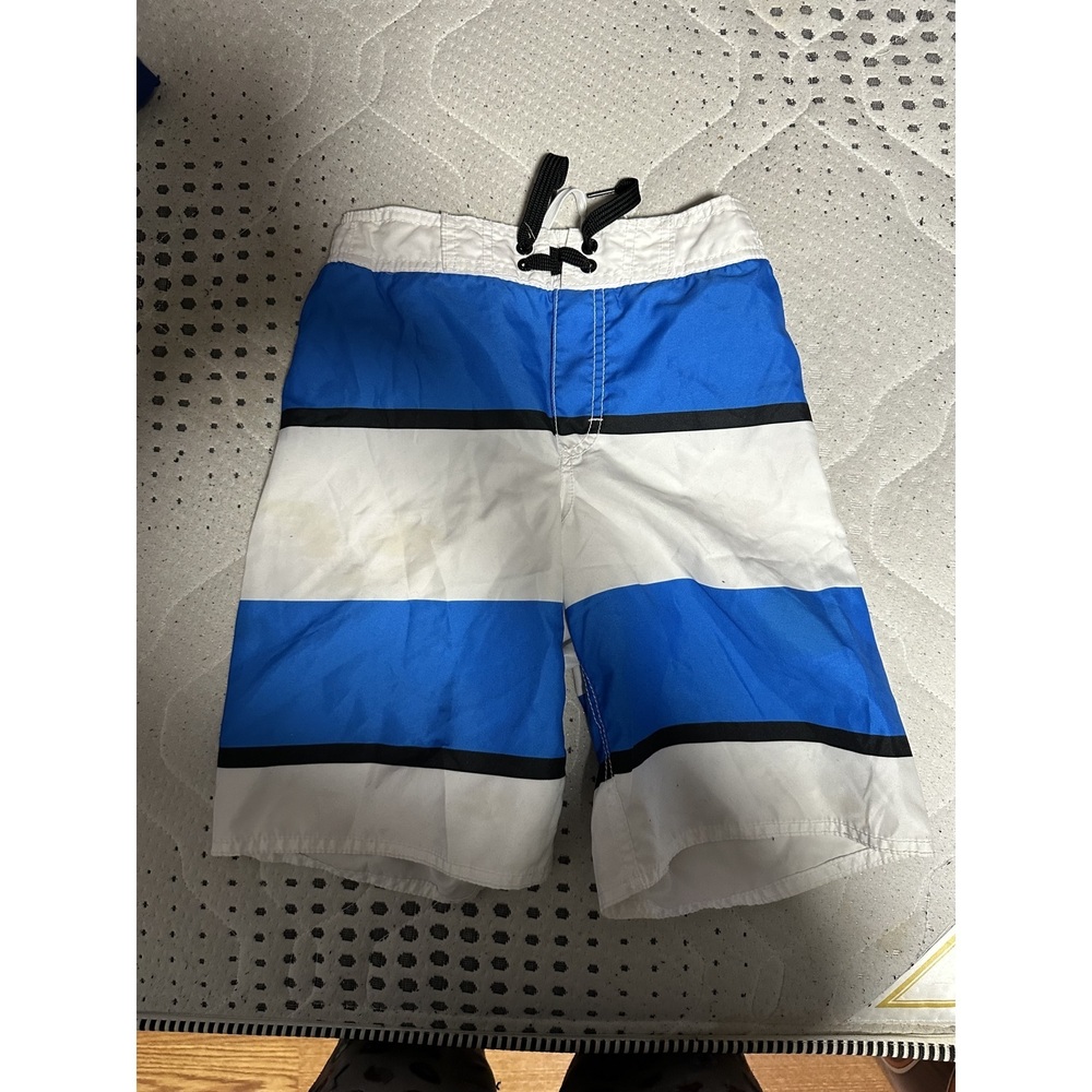 Blue Boys Swim Trunks